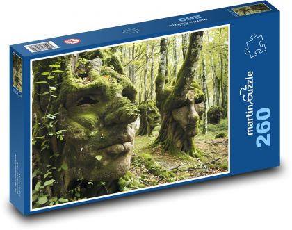 Les - tvář - puzzle 260 dílků