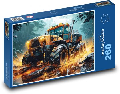 Fantasy Traktor - Puzzle - 260 Teile