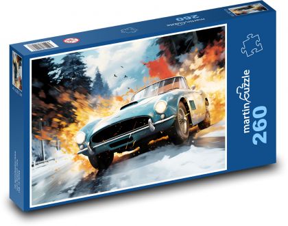 Auto fantasy - Puzzle 260 pieces, size 41x28.7 cm 