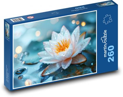 Kvitnúca ľalia - Puzzle 260 dielikov, rozmer 41x28,7 cm