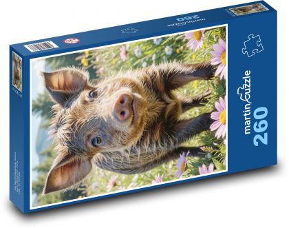 Malé prase - puzzle 260 dílků