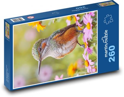 Vták - Puzzle 260 dielikov, rozmer 41x28,7 cm