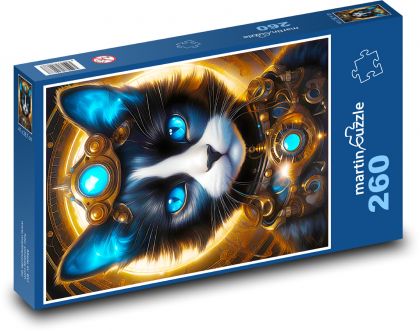 Kočka  - puzzle 260 dílků