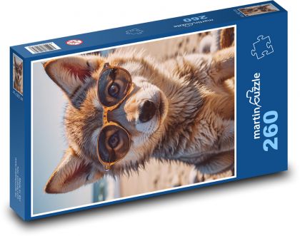 Der Wolf in der Brille - Puzzle - 260 Teile
