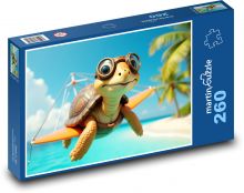 Želva na moři Puzzle 260 dílků - 41 x 28,7 cm