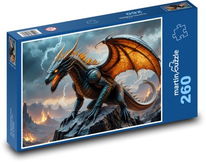 Drache - Puzzle - 260 Teile