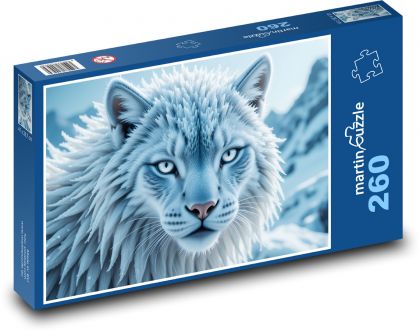 Tiger - Puzzle 260 pieces, size 41x28.7 cm 