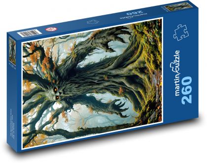 Obří strom - Puzzle 260 dílků, rozměr 41x28,7 cm