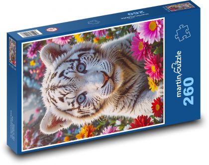 Baby-Tiger - Puzzle - 260 Teile