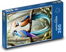 Ptáci - rajky Puzzle 260 dílků - 41 x 28,7 cm