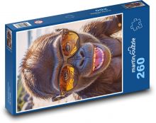 Affe in Brille Puzzle 260 Teile - 41 x28,7 cm