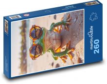A frog in glasses Puzzle 260 pieces - 41 x 28.7 cm 