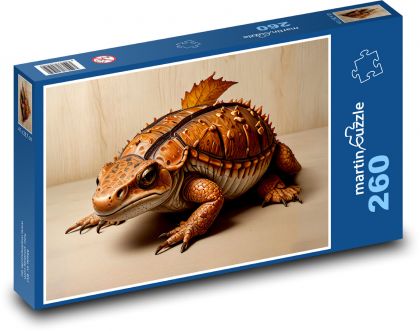 Lizard - Puzzle 260 pieces, size 41x28.7 cm 