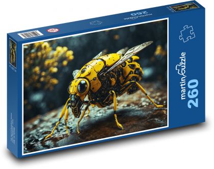 Osa robotyczna - Puzzle 260 elementów, rozmiar 41x28,7 cm