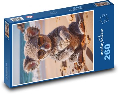 Koala pri mori - Puzzle 260 dielikov, rozmer 41x28,7 cm