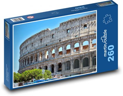 Koloseum - Řím - Puzzle 260 dílků, rozměr 41x28,7 cm