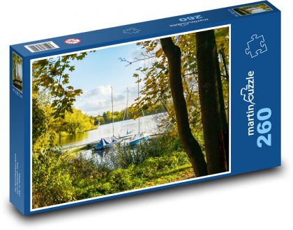 On the lake - Puzzle 260 pieces, size 41x28.7 cm 