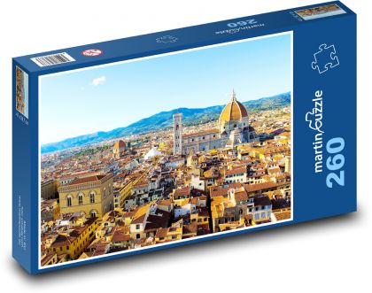 Florencie - Itálie - Puzzle 260 dílků, rozměr 41x28,7 cm