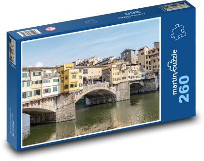 Ponte Vecchio - Brücke - Puzzle - 260 Teile