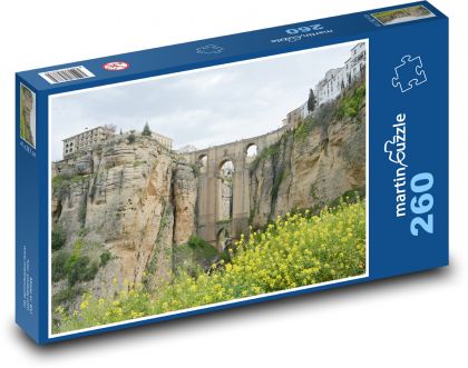 Skály - Španělsko - Puzzle 260 dílků, rozměr 41x28,7 cm