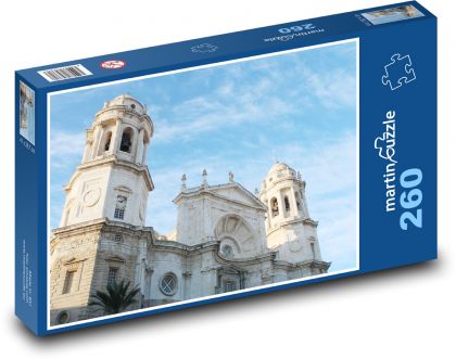 Katedra w Kadyksie - Hiszpania - Puzzle 260 elementów, rozmiar 41x28,7 cm