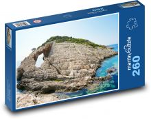Záliv - skály Puzzle 260 dílků - 41 x 28,7 cm