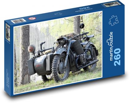 Motorbike will meet - Puzzle 260 pieces, size 41x28.7 cm 