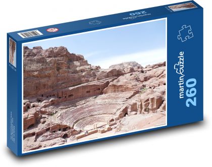 Petra - Jordán - Puzzle 260 dílků, rozměr 41x28,7 cm