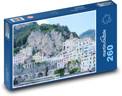 Coast - Houses - Puzzle 260 pieces, size 41x28.7 cm 