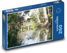 Kamenný most přes řeku Puzzle 260 - 41x28,7 cm