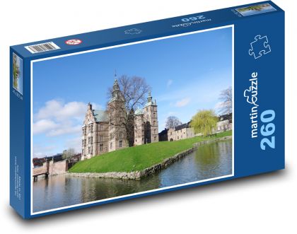Rosenborg Castle - Copenhagen - Puzzle 260 pieces, size 41x28.7 cm