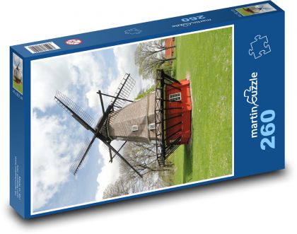 Mill - Dania - Puzzle 260 elementów, rozmiar 41x28,7 cm