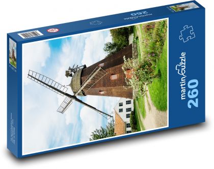 Veterný mlyn - Puzzle 260 dielikov, rozmer 41x28,7 cm