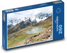 Horská krajina - hory Puzzle 260 dielikov - 41 x 28,7 cm
