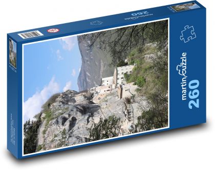 Madonna della Corona - Taliansko - Puzzle 260 dielikov, rozmer 41x28,7 cm