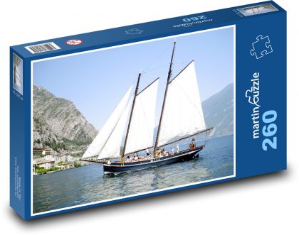 Loď - stráž - Puzzle 260 dielikov, rozmer 41x28,7 cm