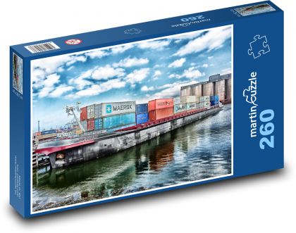 Rotterdam - Netherlands - Puzzle 260 pieces, size 41x28.7 cm 