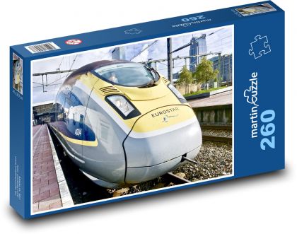 Bahn - Bahngleis - Puzzle - 260 Teile