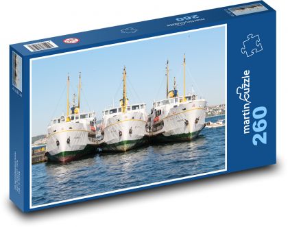 Stambuł - Bosfor - Puzzle 260 elementów, rozmiar 41x28,7 cm
