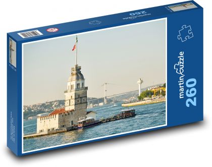 Stambuł - Turcja - Puzzle 260 elementów, rozmiar 41x28,7 cm