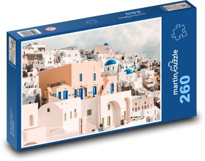 Santorini - Grécko - Puzzle 260 dielikov, rozmer 41x28,7 cm