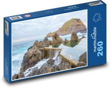 Atlantický oceán - skály Puzzle 260 - 41x28,7 cm