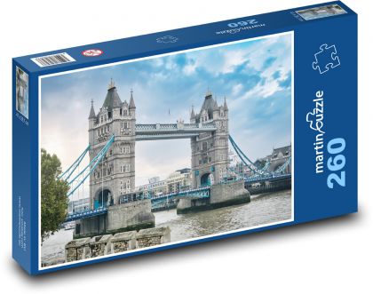 Most - Londýn - Puzzle 260 dielikov, rozmer 41x28,7 cm