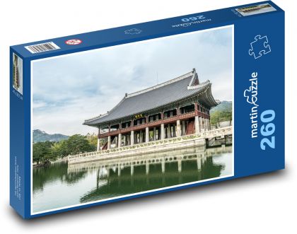 Juhokórejský palác - Puzzle 260 dielikov, rozmer 41x28,7 cm