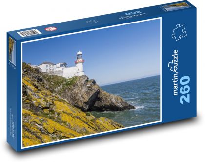 Lighthouse - Ireland - Puzzle 260 pieces, size 41x28.7 cm 