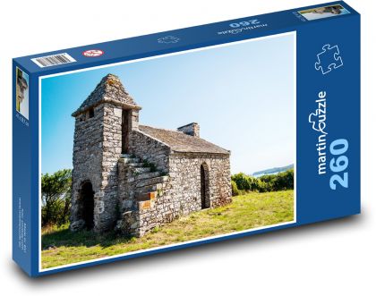 Stone Building - Puzzle 260 pieces, size 41x28.7 cm 