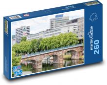 Saarbrücken - Sársko Puzzle 260 dílků - 41 x 28,7 cm
