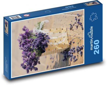 Getrockneter Lavendel - Puzzle - 260 Teile