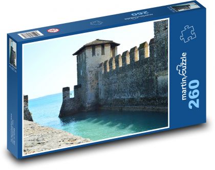 Gardské jazero - Puzzle 260 dielikov, rozmer 41x28,7 cm