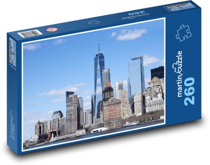 Skyscrapers - Puzzle 260 pieces, size 41x28.7 cm 